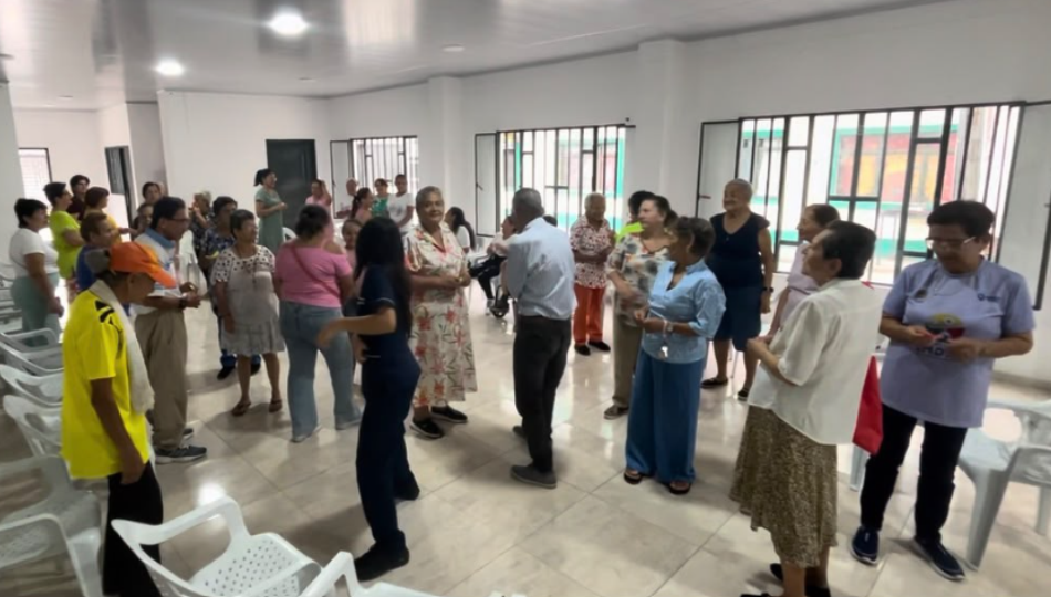 Visita a la Asociación Abuelitos de Dios