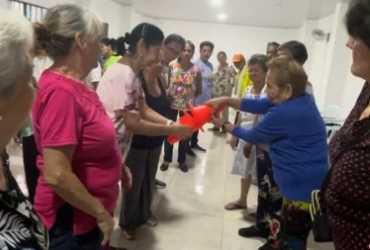 Visita a la Asociación Abuelitos de Dios