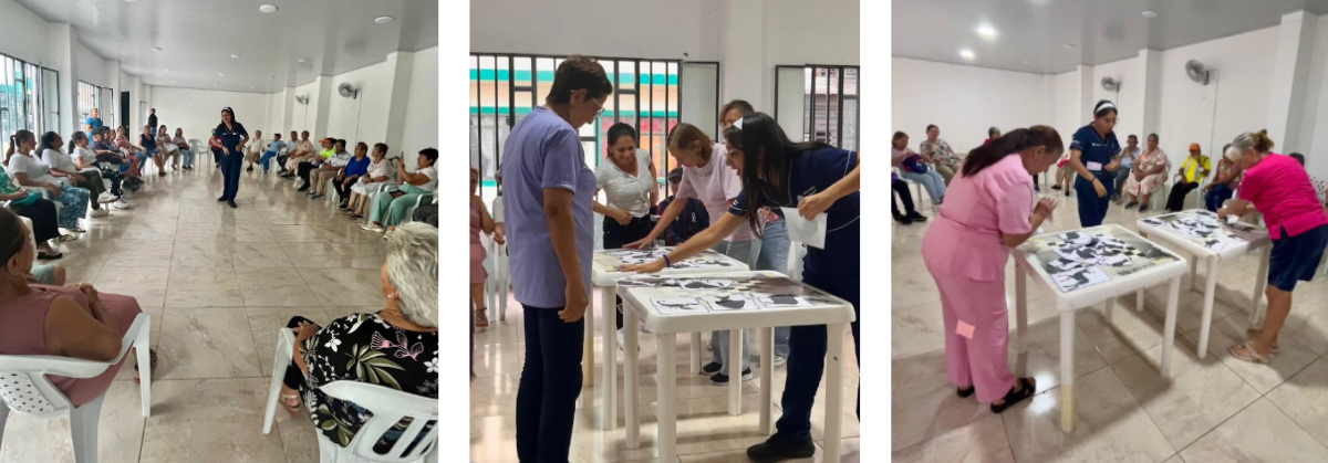 Visita a la Asociación Abuelitos de Dios